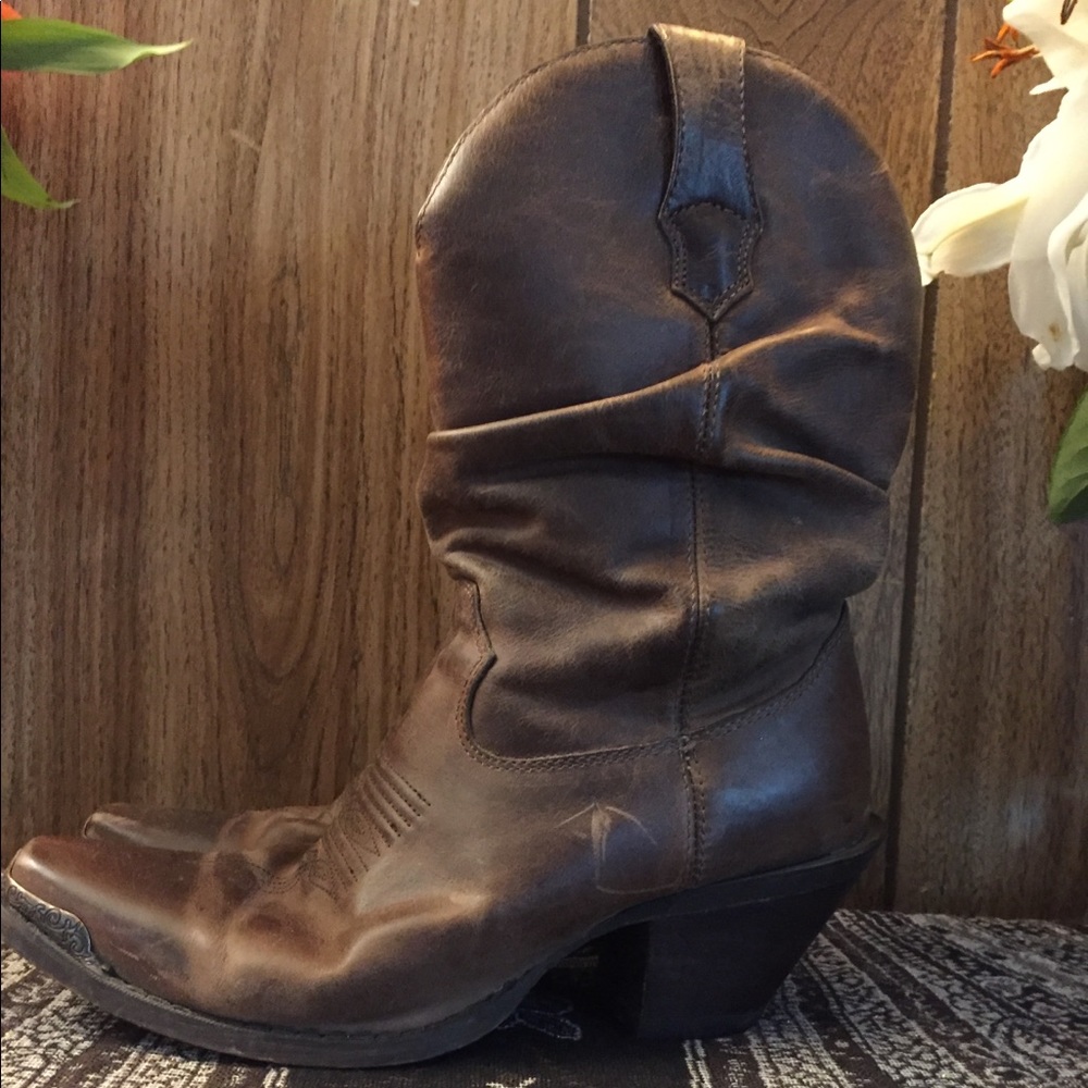 Durango Size 6.5 Brown Distressed Boots